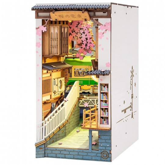 Maquette 3D Nook Book Sakura Densya - Robotime Rokr - 1