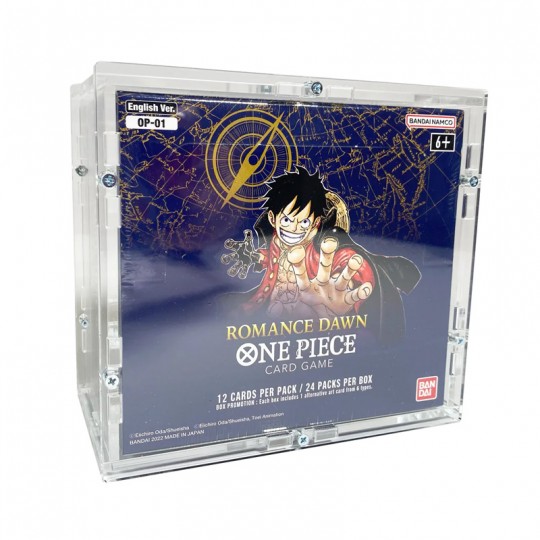 Acrylic Protect Case - One Piece English Booster Box TreasureWise - 1