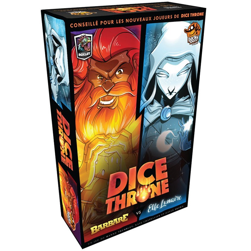 Boite de Dice Throne S1 - Barbare Vs Elfe Lunaire