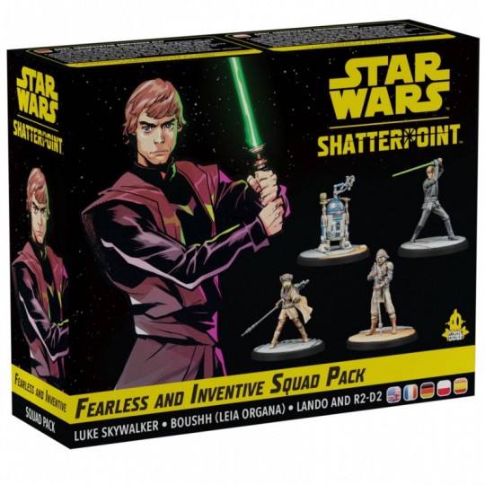 SW Shatterpoint : Courageux et Inventif Set d'Escouade Atomic Mass Games - 1