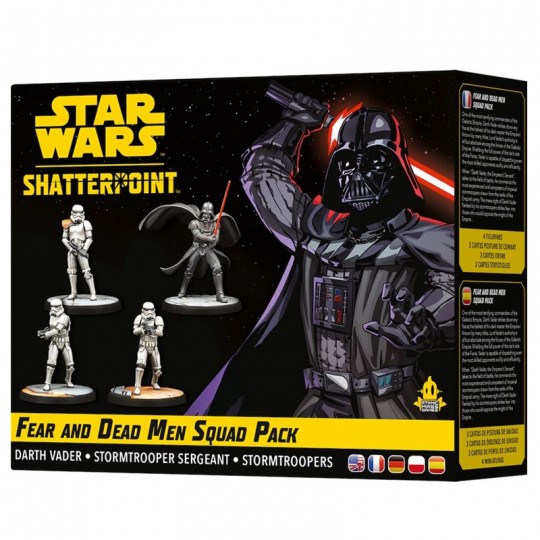 SW Shatterpoint : La Peur & Les Hommes Set d'Escouade Atomic Mass Games - 1