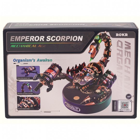 Robot Empereur Scorpion Steampunk - Puzzle 3D Rokr Rokr - 1