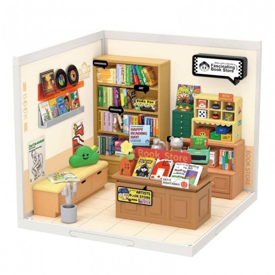 Fascinante Librairie - Maison Miniature Plastique Rolife Rolife - 1