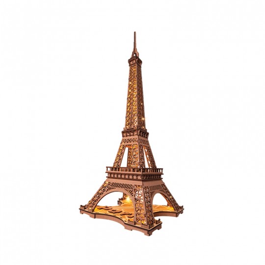 La Tour Eiffel Lumineuse - Puzzle 3D en bois Rolife Rolife - 2