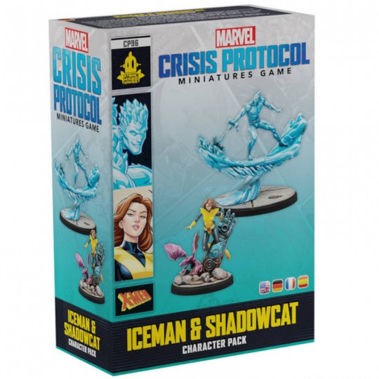 Marvel Crisis Protocol : Iceman & Shadowcat Atomic Mass Games - 2