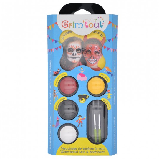 GRIM'TOUT Set 4 couleurs - Catrina Grim'Tout - 1