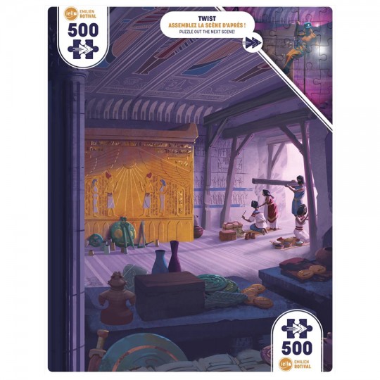 Puzzle TWIST 500 pcs - Ancient Tomb iello - 2