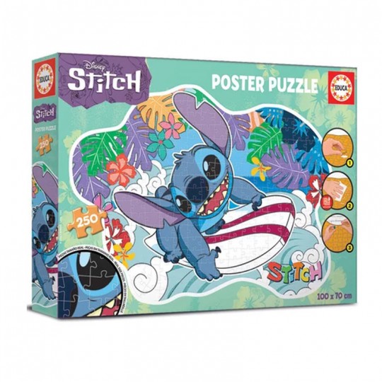 Poster Puzzle 250 pcs Stitch Educa - 1