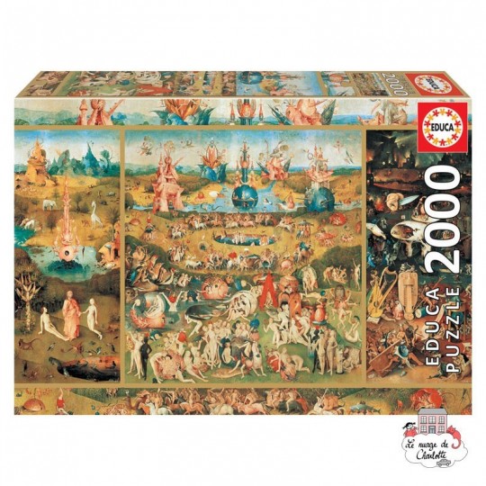 Puzzle 2000 pcs Le Jardin des délices - Educa Educa - 1