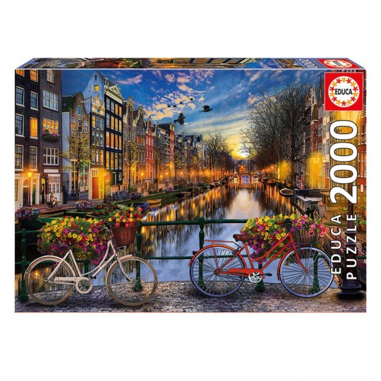 Puzzle 2000 pcs Amsterdam, Pays-Bas - Educa Educa - 1