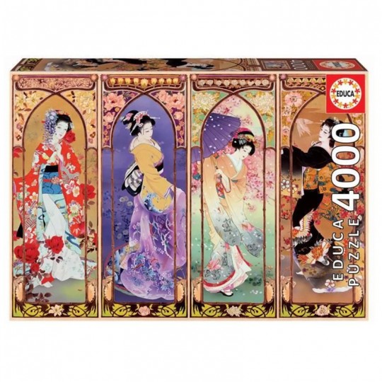 Puzzle 4000 pcs Japanese Collage - Educa Educa - 1