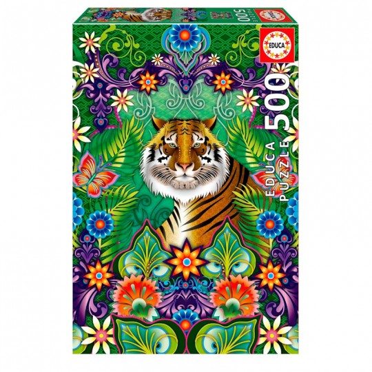 Puzzle 500 pcs Tigre du Bengal - Educa Educa - 1