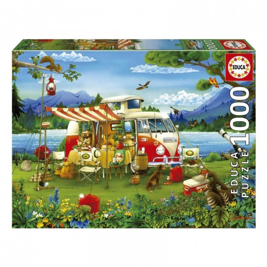 Puzzle 1000 pcs Vacances À La Campagne - Educa Educa - 1