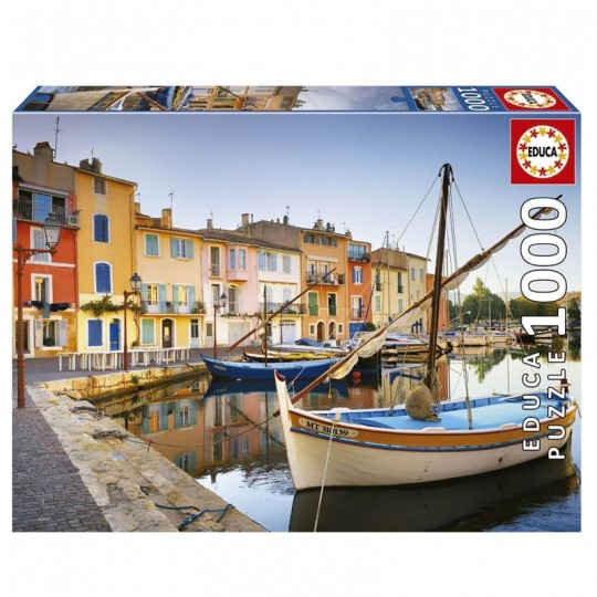 Puzzle 1000 pcs Port de Martigues, Provence - Educa Educa - 1