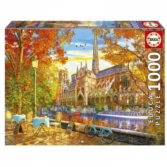 Puzzle 1000 pcs L'Automne À Notre Dame - Educa Educa - 1