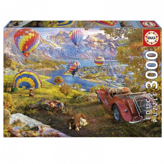 Puzzle 3000 pcs Vallée des montgolfières - Educa Educa - 1