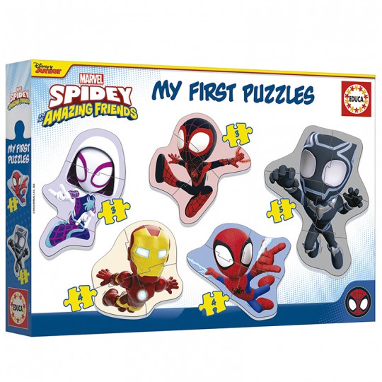 Coffret de 5 Baby Puzzles Spidey & friends - Educa Educa - 2