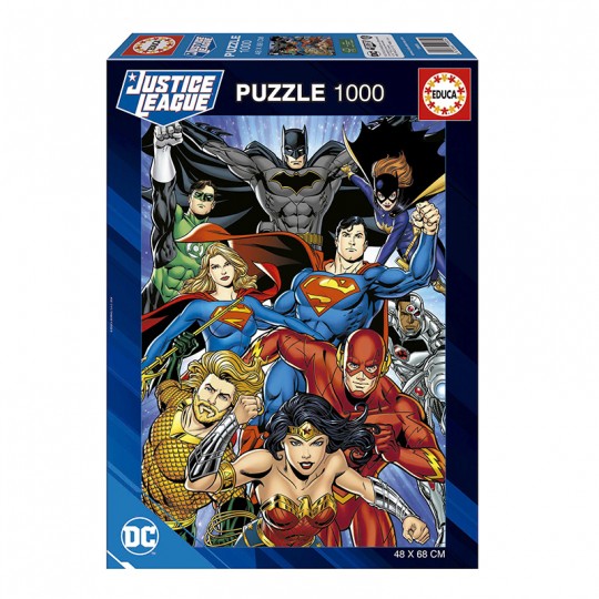 Puzzle 1000 pcs Justice League DC Comics - Educa Educa - 4