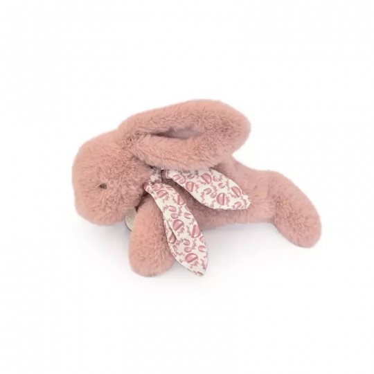 Lapin DOUDOU : Peluche lapin Rose poudré 25 cm - Doudou et Compagnie Doudou et compagnie - 1