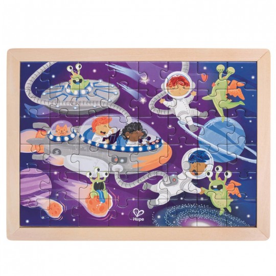 Puzzle découverte de l'espace 2 en 1 - Hape Hape - 2