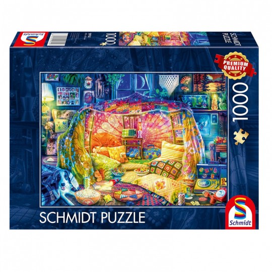 Puzzle 1000 pcs Mon nid douillet - Puzzles Schmidt Schmidt - 1