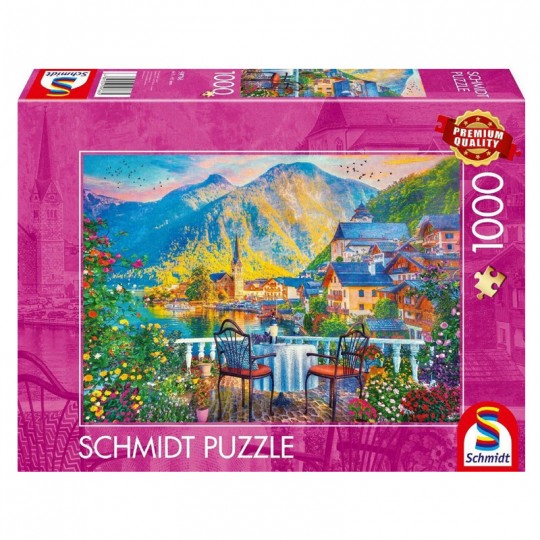 Puzzle 1000 pcs Hallstatt-la-Pittoresque - Puzzles Schmidt Schmidt - 1