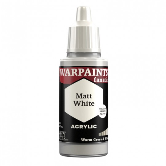 Army Painter Warpaints Fanatic - Matt White Army Painter - 1