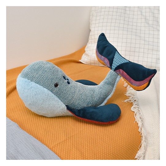 Trésors Marins : Peluche Baleine bleue 30 cm - Histoire d'Ours Histoire d'Ours - 2