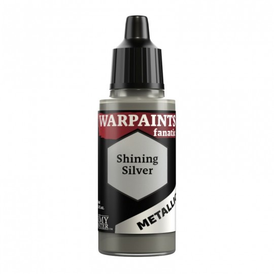 Army Painter Warpaints Fanatic Metallic - Shining Silver Army Painter - 1