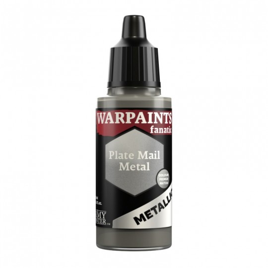 Army Painter Warpaints Fanatic Metallic - Plate Mail Metal Army Painter - 1