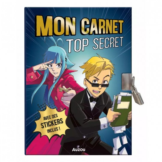 Ma papeterie créative : Mon carnet top secret Manga - Auzou Auzou - 2