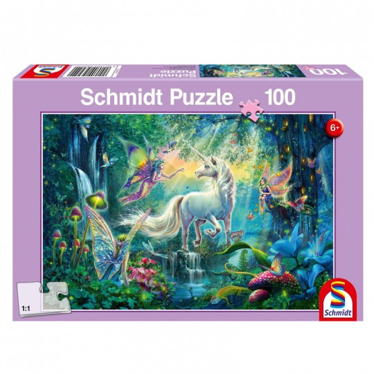 Puzzle 100 pcs Au pays des créatures fantastiques - Puzzles Schmidt Schmidt - 1