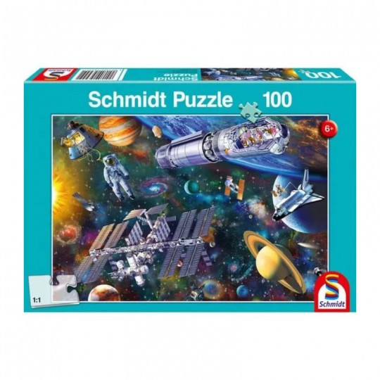 Puzzle 100 pcs Plaisir de l'espace - Puzzles Schmidt Schmidt - 1