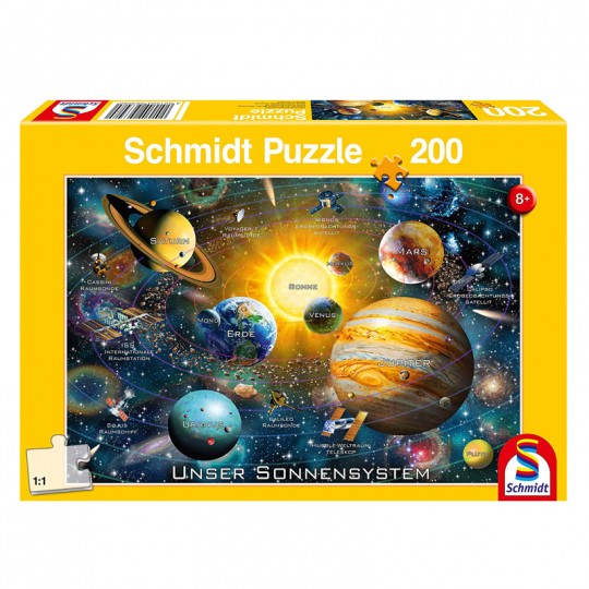 Puzzle 200 pcs Notre système solaire - Puzzles Schmidt Schmidt - 1