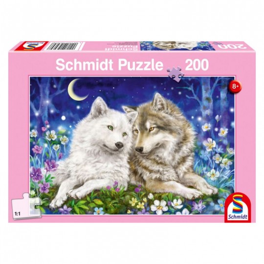 Puzzle 200 pcs Amitié entre loups - Puzzles Schmidt Schmidt - 1