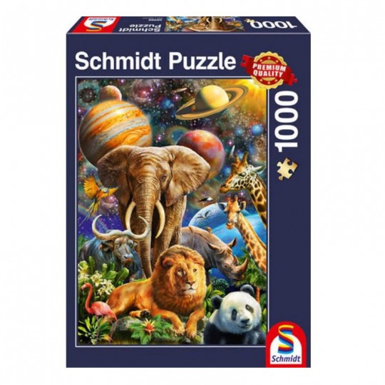 Puzzle 1000 pcs Splendeurs de l'univers - Puzzles Schmidt Schmidt - 1