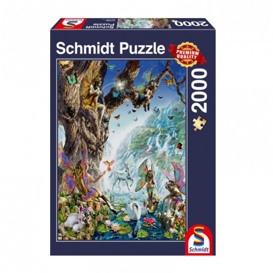 Puzzle 2000 pcs Vallée des fées des eaux - Puzzles Schmidt Schmidt - 1