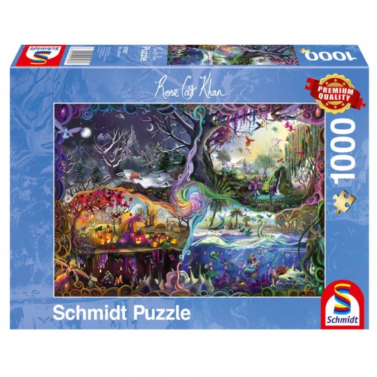 Puzzle 1000 pcs Portail des quatre royaumes - Puzzles Schmidt Schmidt - 1