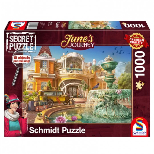 Puzzle 1000 pcs June's Journey : Manoir Orchidée - Puzzles Schmidt Schmidt - 1