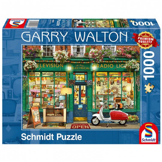 Puzzle 1000 pcs Magasin d'électronique - Puzzles Schmidt Schmidt - 1