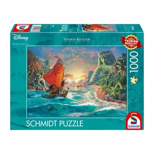 Puzzle 1000 pcs Disney, Vaiana, Moana - Puzzles Schmidt Schmidt - 1