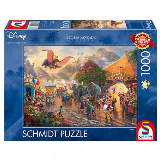 Puzzle 1000 pcs Disney, Dumbo - Puzzles Schmidt Schmidt - 1