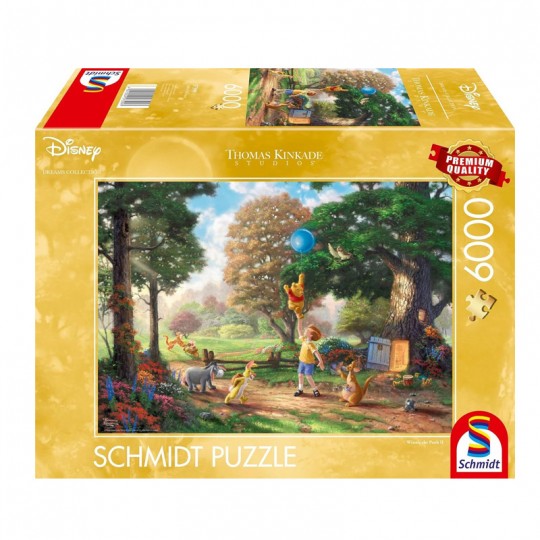 Puzzle 6000 pcs Disney, Winnie l'Ourson II - Puzzles Schmidt Schmidt - 1