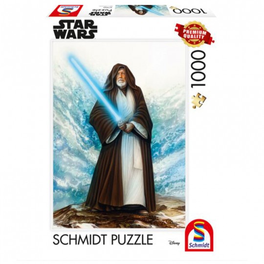 Puzzle 1000 pcs Star Wars, Le Maître Jedi - Puzzles Schmidt Schmidt - 1