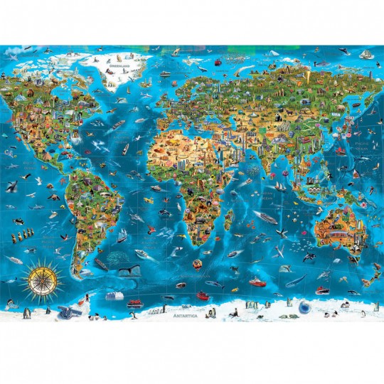 Puzzle 12000 pcs Merveilles du monde - Educa Educa - 2