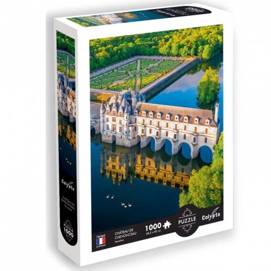 Puzzle 1000 pcs Château de Chenonceau, Touraine - Calypto Calypto - 1