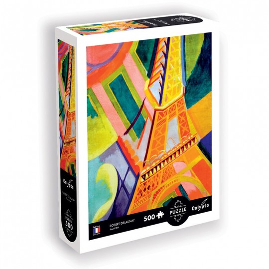 Puzzle 500 pcs Tour Eiffel, Robert Delaunay - Calypto Calypto - 1