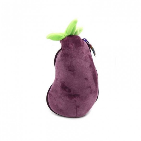 Peluche Flipetz collection Veggie : Aubergine et Velvet l'éléphant Les Déglingos - 2