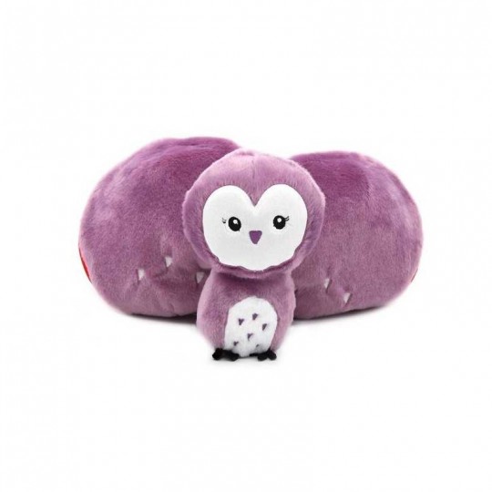 Peluche Flipetz collection Veggie : Fraise et Violet la chouette Les Déglingos - 3