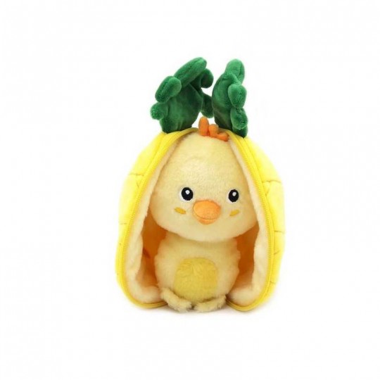 Peluche Flipetz collection Veggie : Ananas et Nugget le poussin Les Déglingos - 2